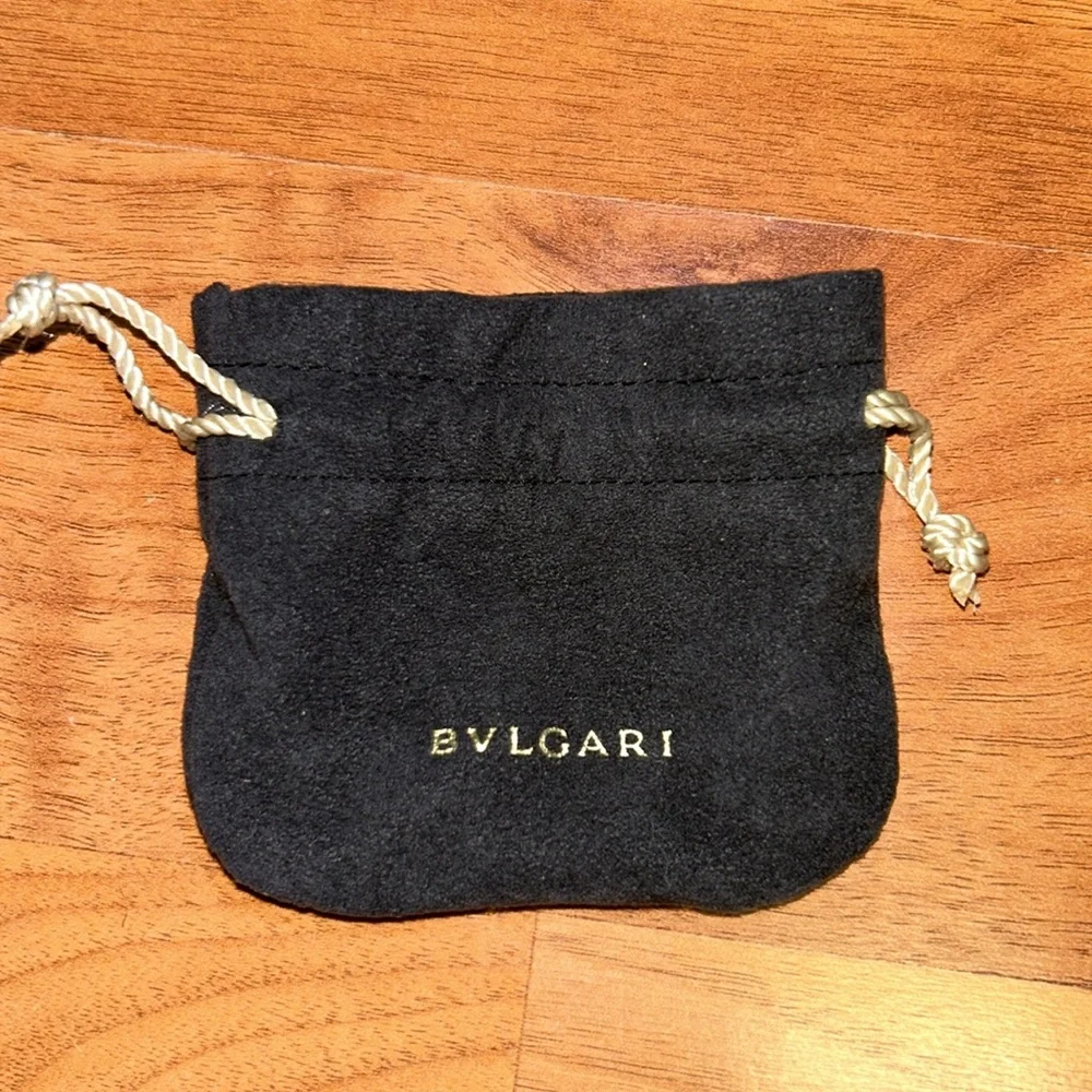 Authentic Bvulgari Mini Box and Dustbag